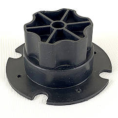 Перехідник (провтулок) для встановлення пластикових коліс дитячого електромобіля 6 пелюсток