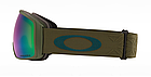 Гірськолижна маска Oakley Flight Tracker L (XL) Prizm Icon Dark Brush лінза Prizm Jade Iridium, фото 3