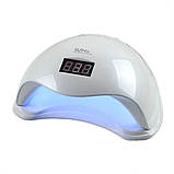 УФ-лампа для сушки і нарощування нігтів SUN 5 UVLED 48 Вт Лампа для манікюру настільна sun 5 професійна, фото 3