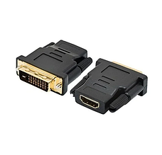 Перехідник HDMI (мама)/DVI-I 24+5 (тато) Black