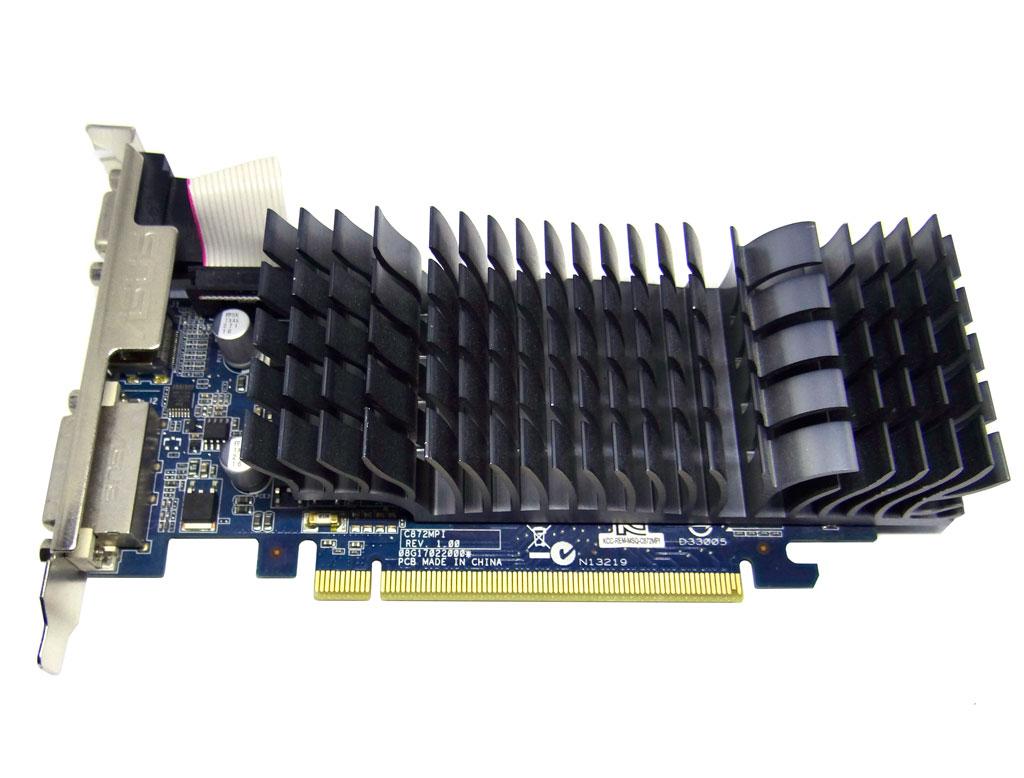 Відеокарта Asus GeForce 210 1Gb PCI-Ex DDR3 64bit (DVI + HDMI + VGA)