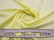 Літня тканина софт однотонний колір лимонно-кремовий