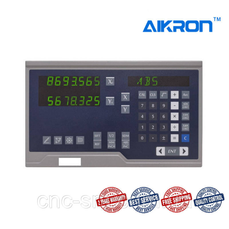 2 осі TTL 5 вольт LЕD дисплей пристрій цифрової індикації A20-2V, фото 1