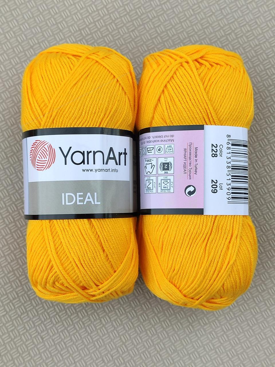 YarnArt Ideal — 228 жовтий