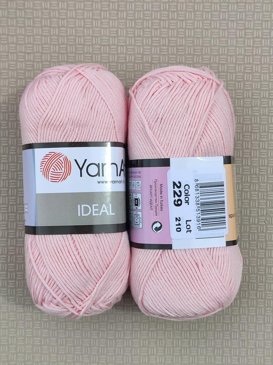 YarnArt Ideal — 229 ніжно-рожевий