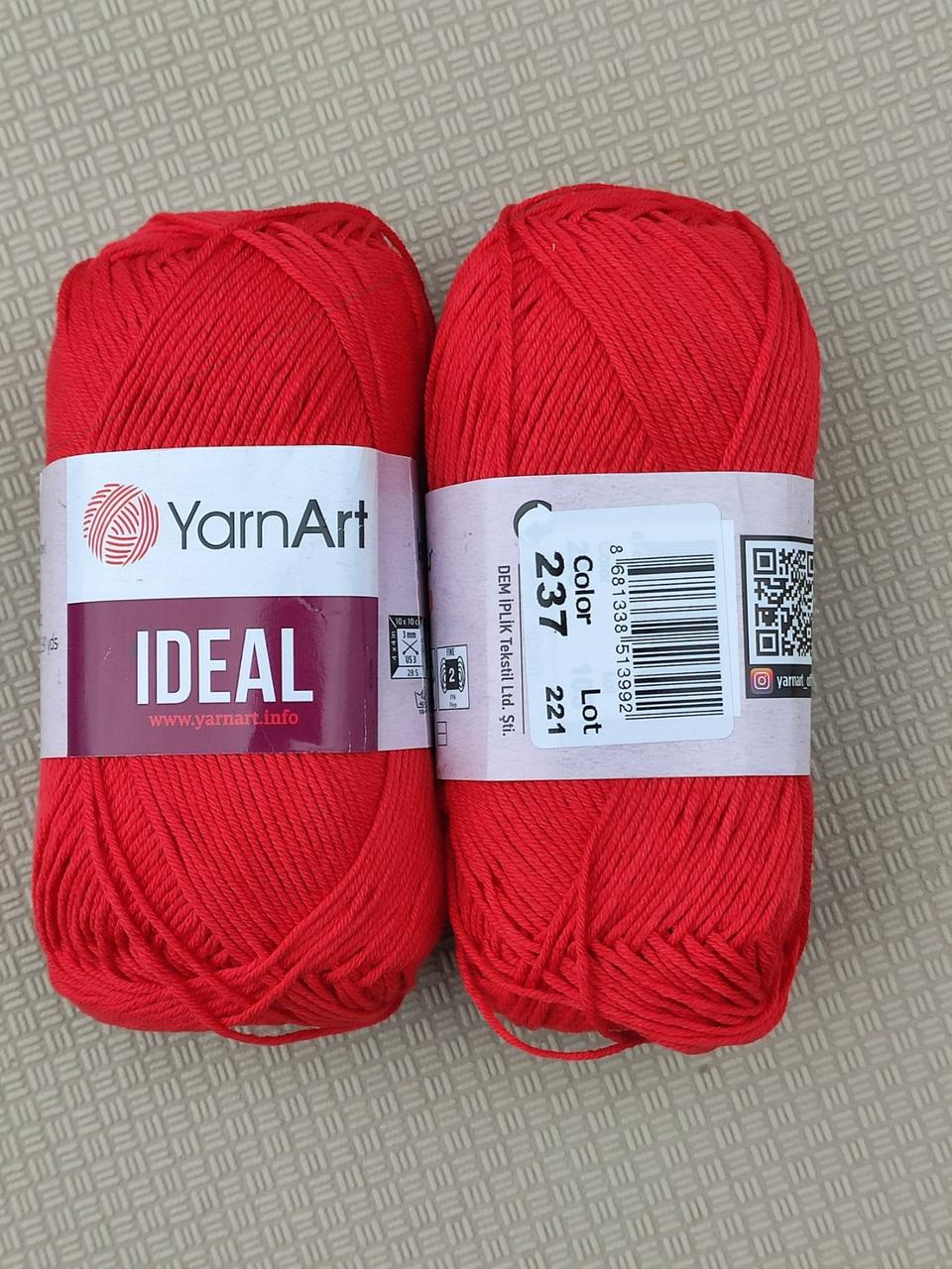 YarnArt Ideal — 237 червоний