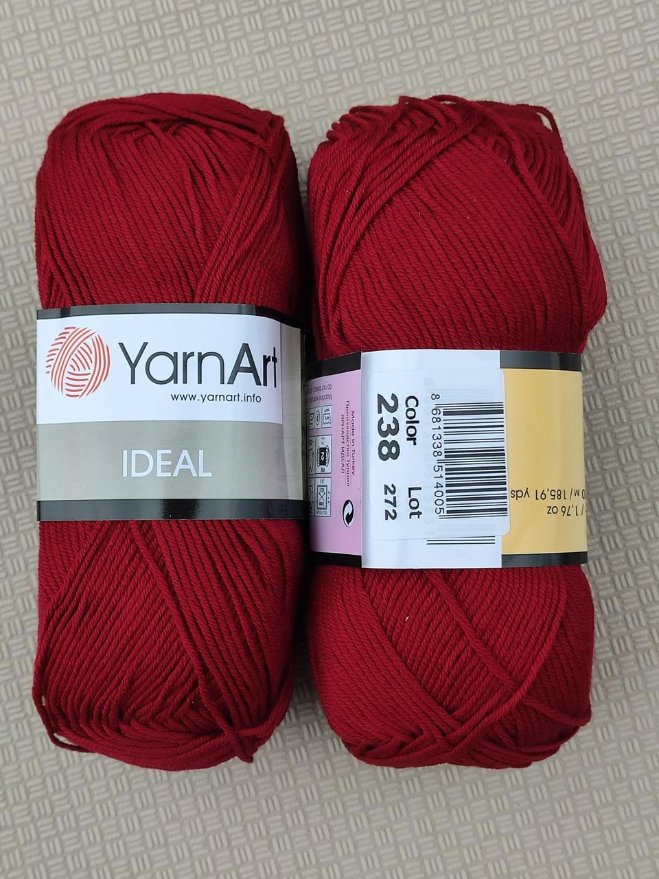 YarnArt Ideal — 238 темно-червоний