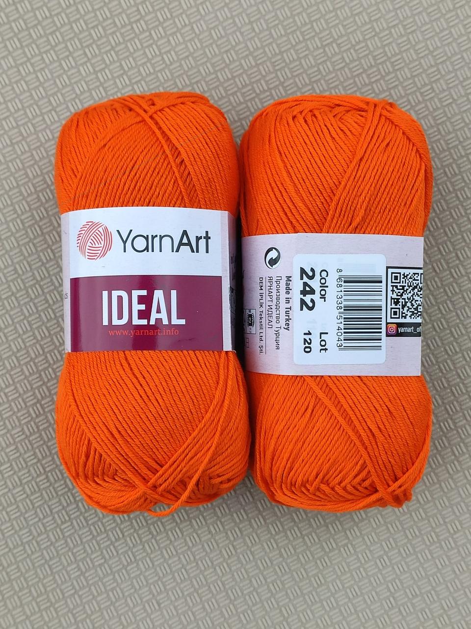 YarnArt Ideal — 242 жовтогарячий