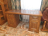 Письмовий стіл під старовину з масиву дерева, фото 2