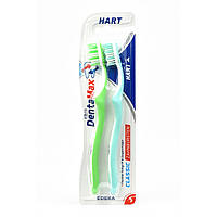 Зубна щітка жорстка Denta Max Hard  2 шт