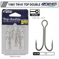 Подвійні гачки Owner TW-01TN #02 8pcs