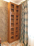 Шафа колона зі скляними дверцятами, фото 2