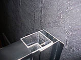 Душова кабіна CSARDAS 90*90*200 см, однодверна, на середньому піддоні, профіль хром, скло тоноване 6 мм, фото 5