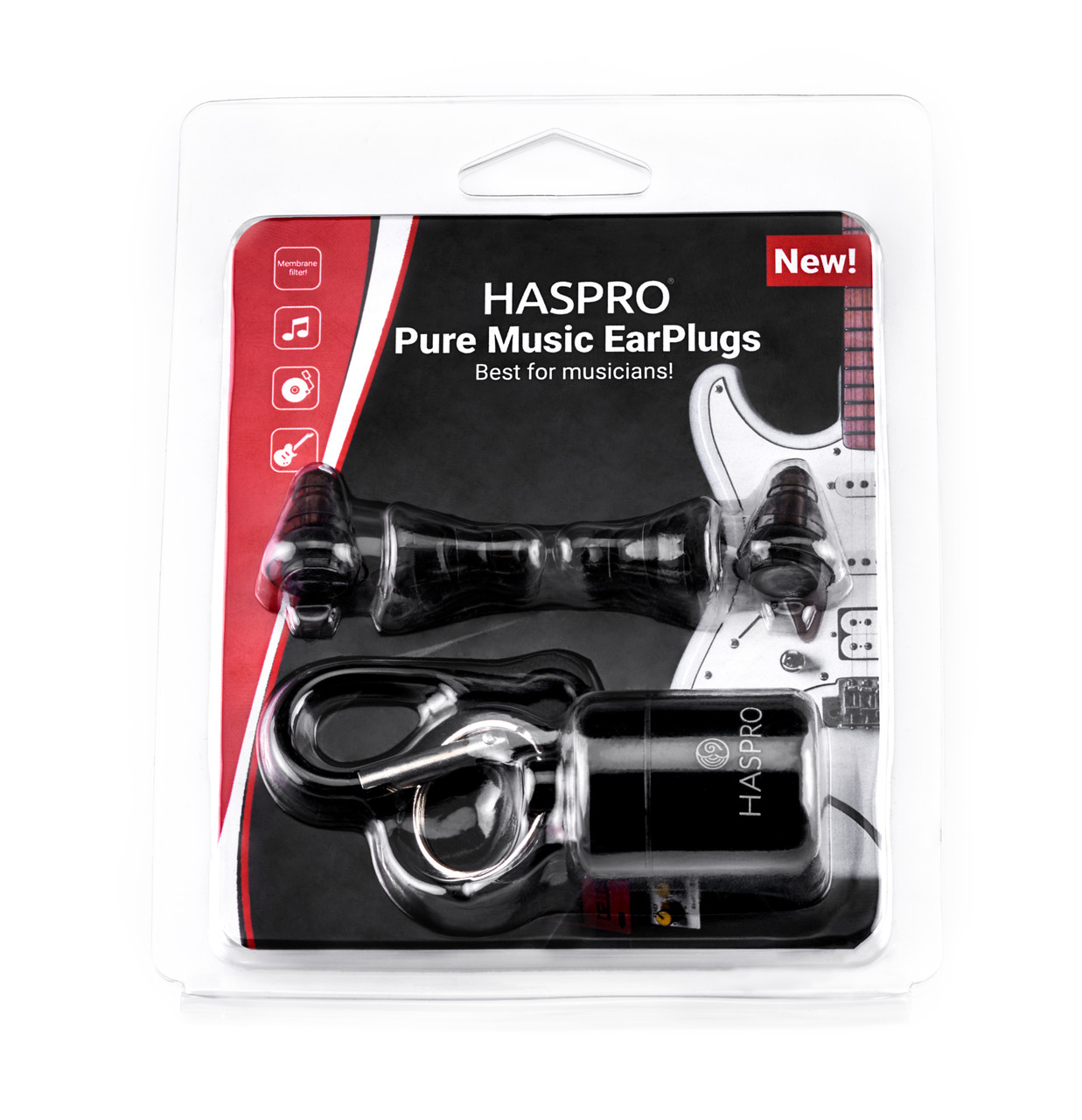 Беруші для професійних музикантів HASPRO PURE MUSIC Ear Plugs (Польща)