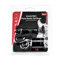 Беруші для професійних музикантів HASPRO PURE MUSIC Ear Plugs (Польща)
