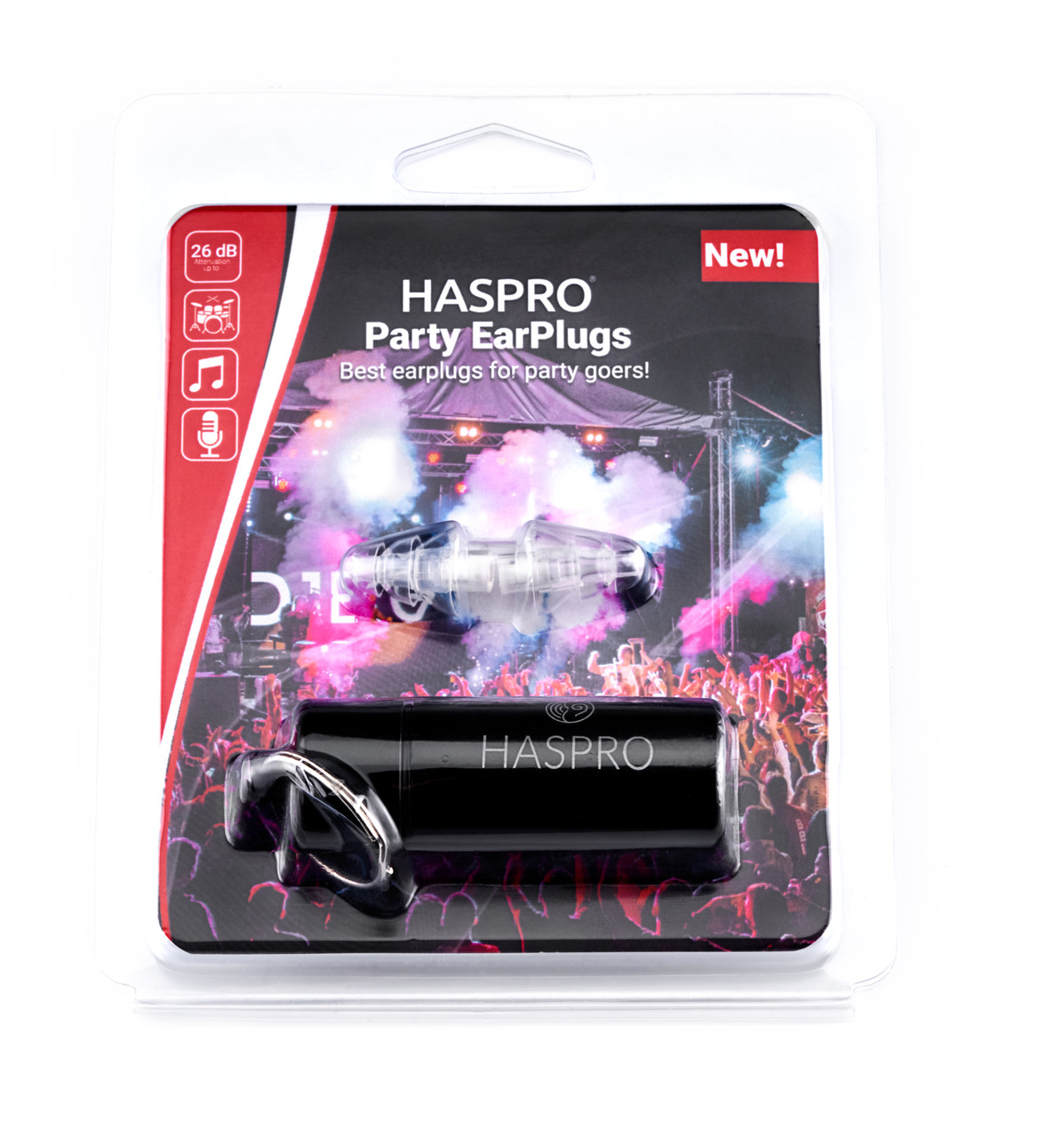 Беруші для вечірок HASPRO PARTY Ear Plugs (Польща)