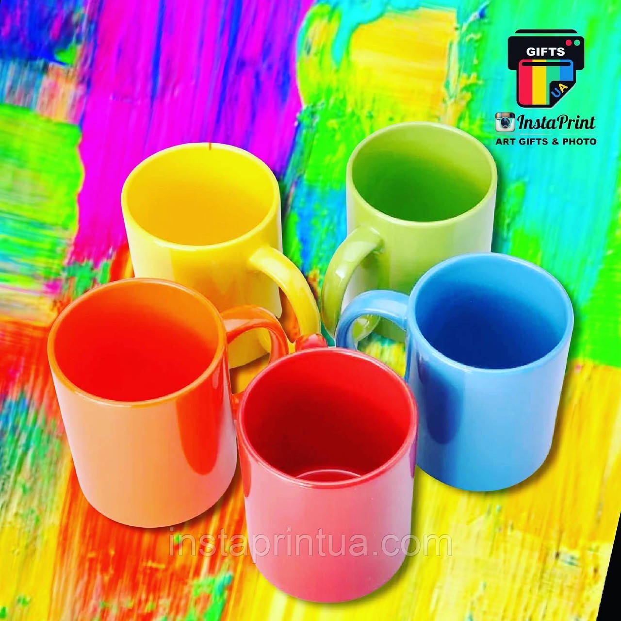 Чашка Full Color 330 мл + друк. Друк на чашках, фото 1