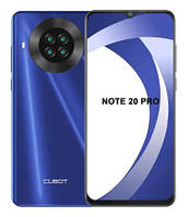 Смартфон Cubot Note 20 pro 6/128Gb 4200 мАч 6,5" NFC Android 10 Black Green Синий