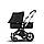 BUGABOO — Коляска 2в1 Cameleon3 plus, колір Alu/Black, фото 3