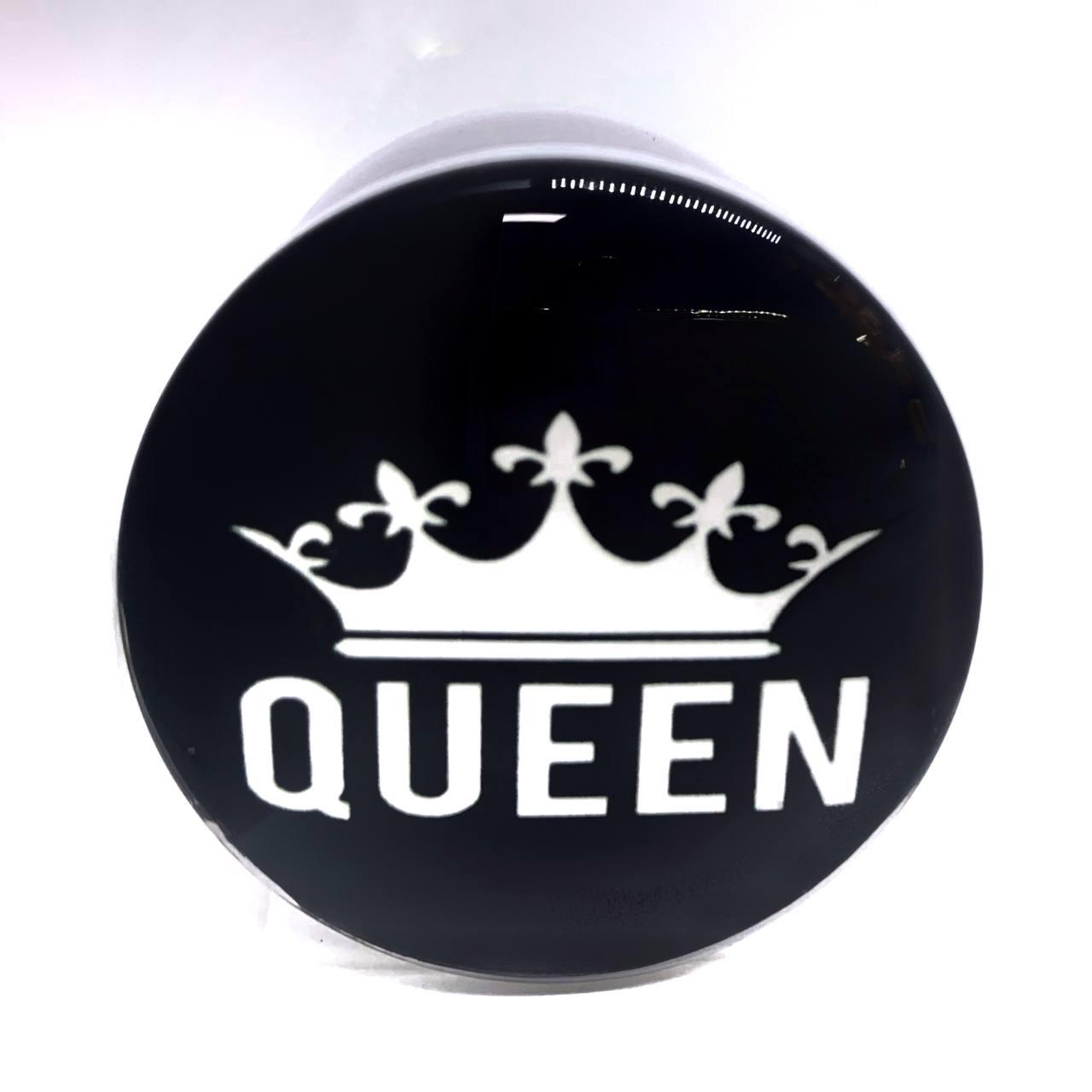 Тримач (попсокет) для телефону Queen чорно-білий, фото 1