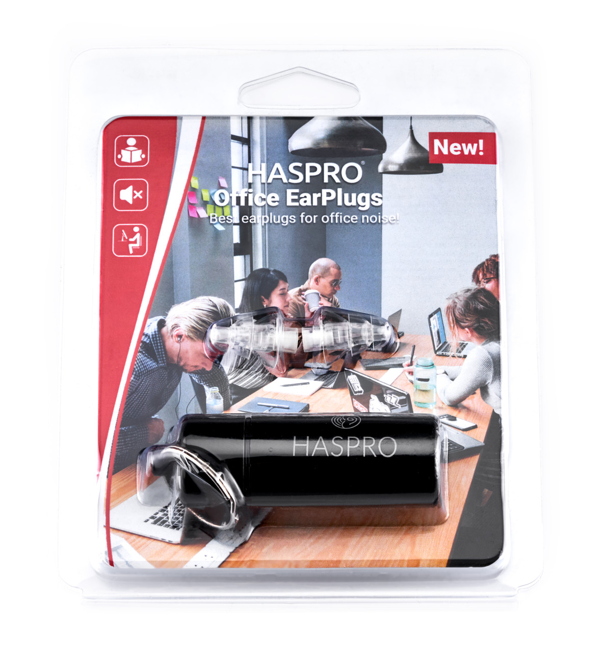 Беруші для офісу HASPRO OFFICE Ear Plugs (Польща)