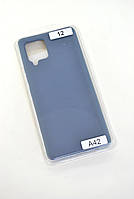 Чехол для телефона Samsung A42 5G Silicone Original FULL №12 Charcoal grey (4you)