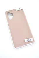 Чехол для телефона Samsung A32 5G Silicone Original FULL №3 Pink sand (4you)