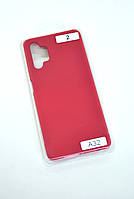Чехол для телефона Samsung A32 5G Silicone Original FULL №2 Rose red (4you)