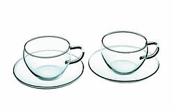 Набір чашок з блюдцями Simax Piccolo 4 шт. 0.10 л (s2652/4242/4)