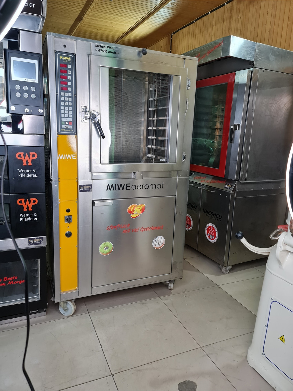 Хлібопіч Miwe Aeromat на 8 рівнів (з Німеччини)