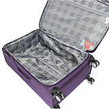 Валіза середнього розміру на 4-х колесах Snowball на 63 л, оливкова, фото 10