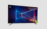 Телевізор Sharp Шарп 50" Smart-TV/DVB-T2/USB АДАПТИВНИЙ UHD,4K/Android 13