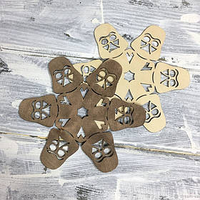 Сніжинка Зоряні війни " Дарт Вейдер D15см