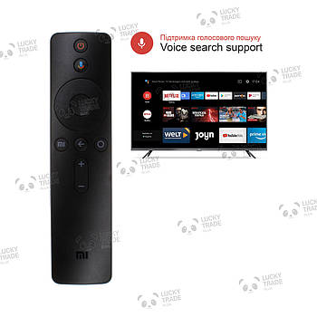 Пульт ДУ Xiaomi Bluetooth Voice Remote Control з мікрофоном Global EU Mi TV - Чорний 2440P