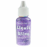 Гель с блестками Amerikan Body Art Liquid Bling Lavender