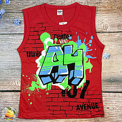 Майка для хлопчика "А4" Розміри: 110,116,122 см (01854-1)