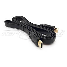 Кабель HDMI v1.4 High Speed, плоский м'який, 1.5 м