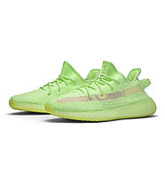 Кросівки Adidas Yeezy Boost V2 350 Glow Green, фото 3
