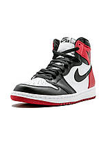 Кросівки Nike Air Jordan 1 Retro High OG Black Toe, фото 2