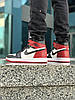 Кросівки Nike Air Jordan 1 Retro High OG Black Toe, фото 4