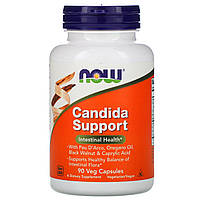 Кандида суппорт Candida Support 90 растительных капсул Now Foods