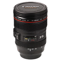 Чашка объектив Caniam - Термо кружка в виде объектива Canon, термочашка