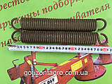 Посилена пружина на граблі-ворошки сонечко. Пружина розтягування, фото 2