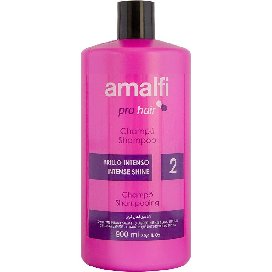 Профeсійний шампунь для інтенсивного блиску Amalfi Intense Shine 900 ml.