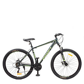 Спортивний велосипед 29 дюймів Profi Everest G29EVEREST A29.3 Темно-зелена | Алюмінева рама 19", SHIMANO 21SP