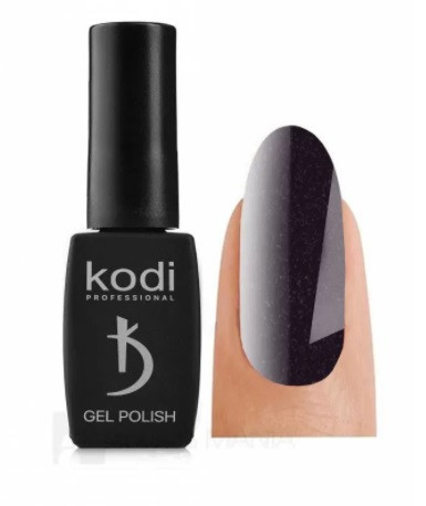 Гель-лак Kodi No 01 V (Баклажановий із блискітками), 8 мл