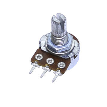 Резистор змінний R16148-1A-2-B22K 3pin B22КОм L-15мм, SR Passives