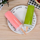 Форма силіконова для морозива "Ескімо" на паличці, на 12 відділення, фото 4