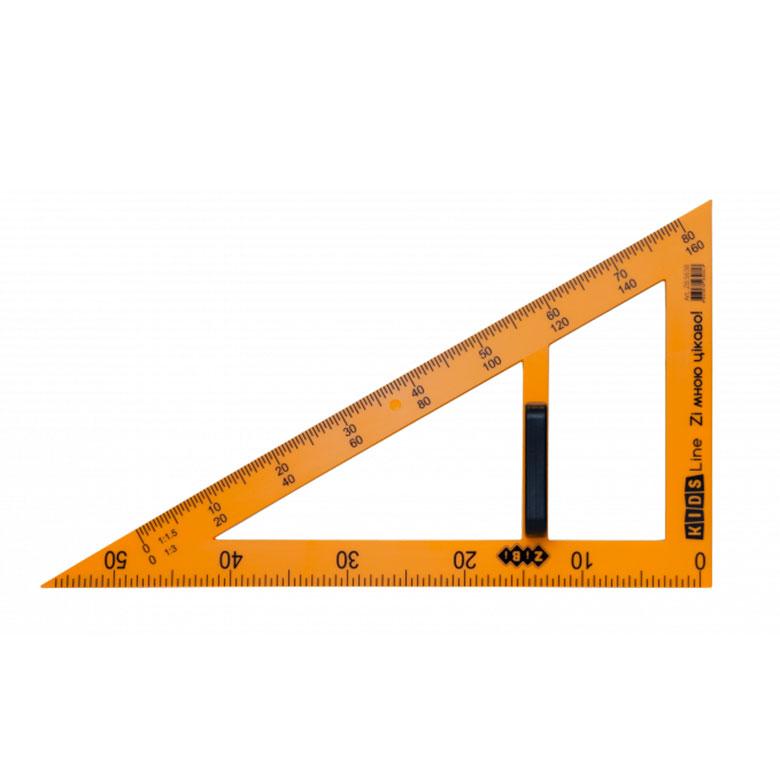Косинець 90°/60° для шкільної дошки Zibi TEACHER 50 см, ZB.5638, фото 1