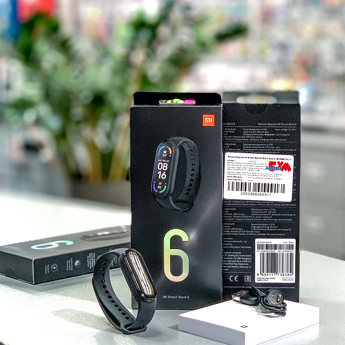 Фитнес-Браслет Xiaomi Mi Band 6 [Global] Оригинал! (XMSH15HM.